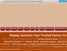 Tablet Screenshot of exhibitiondisplay.biz